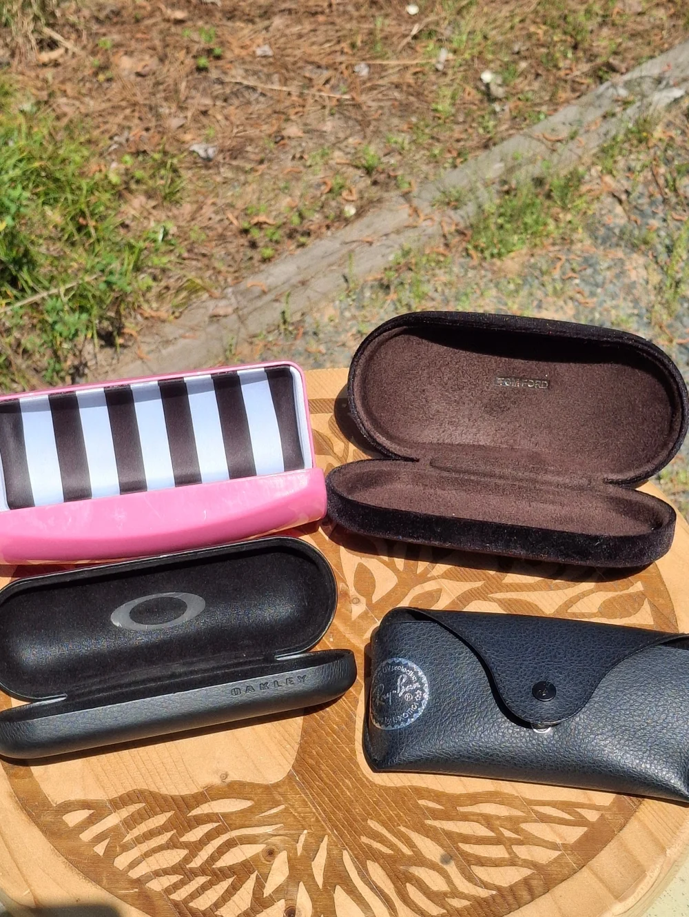 Tom Ford Ray-Ban Oakley Betsey Johnson Eyeglass Sunglass Cases